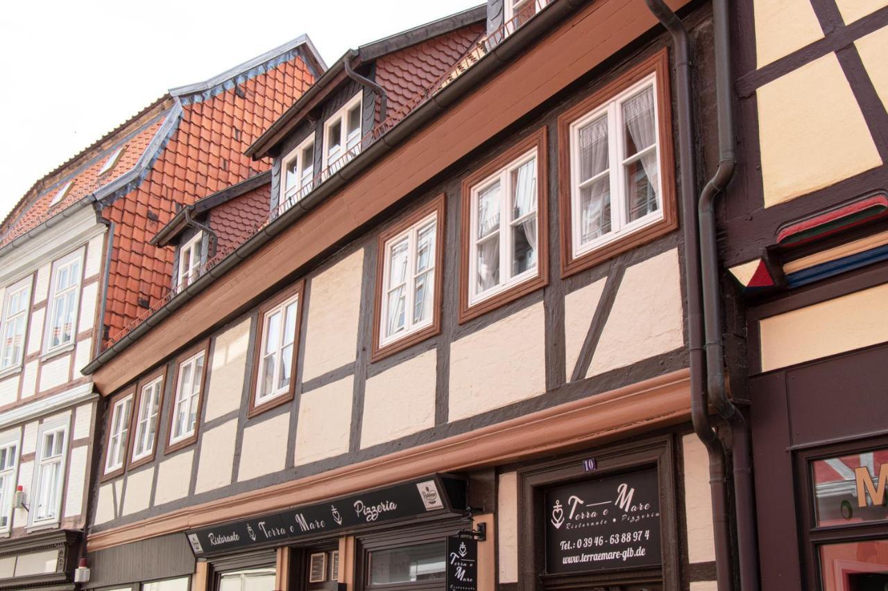 Ferienwohnungen Bockstrasse Quedlinburg Exterior foto