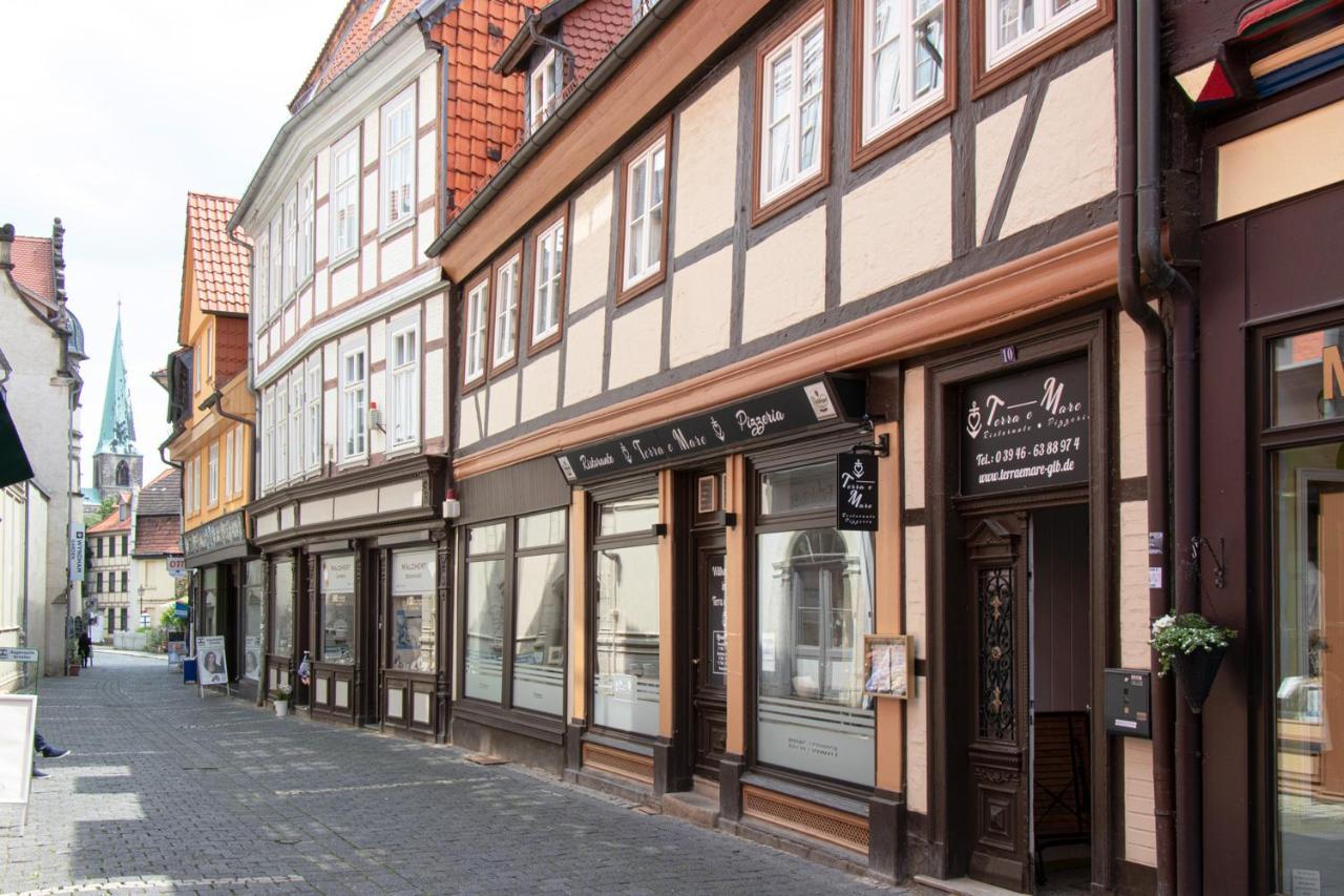 Ferienwohnungen Bockstrasse Quedlinburg Exterior foto
